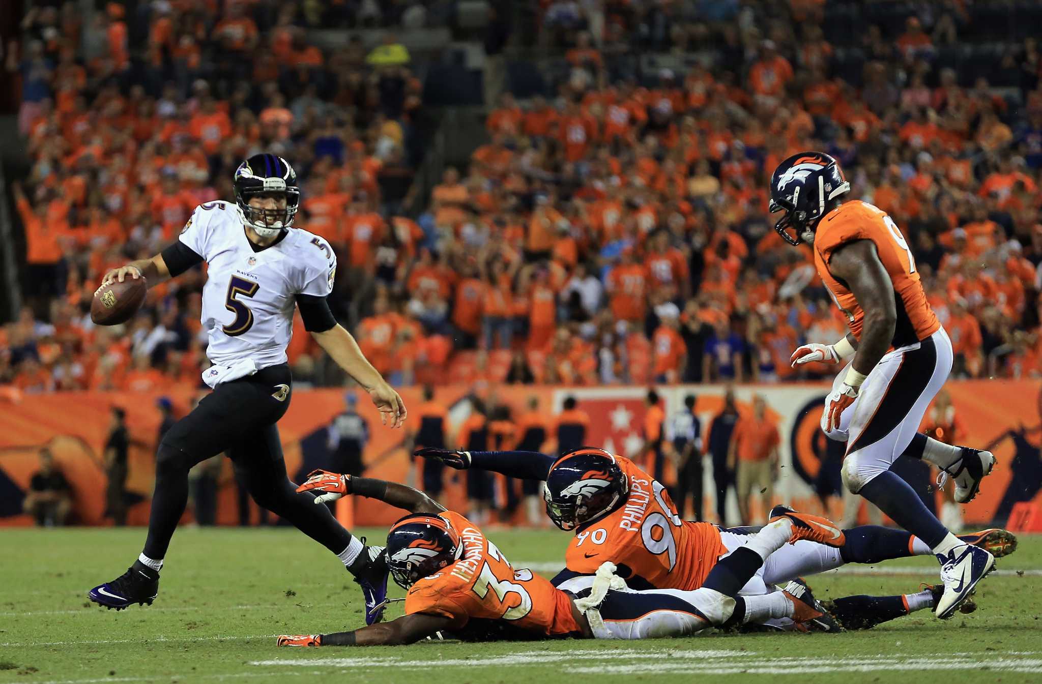 Denver Broncos 49-27 Baltimore Ravens - as it happened