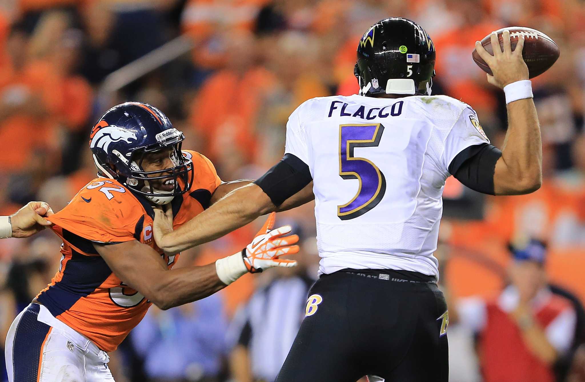 Denver Broncos 49-27 Baltimore Ravens - as it happened, Sport