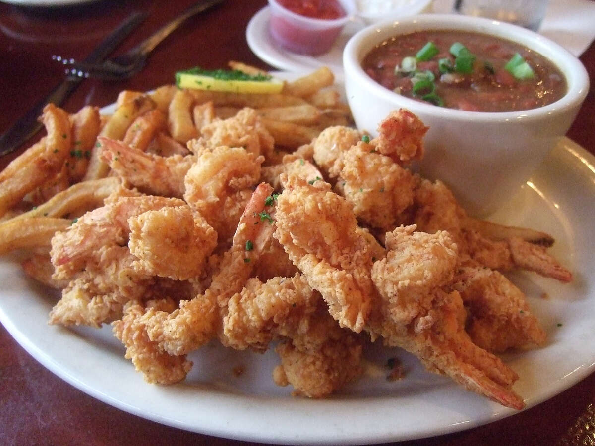 Fried shrimp at Danton's Gulf Coast Seafood Kitchen.