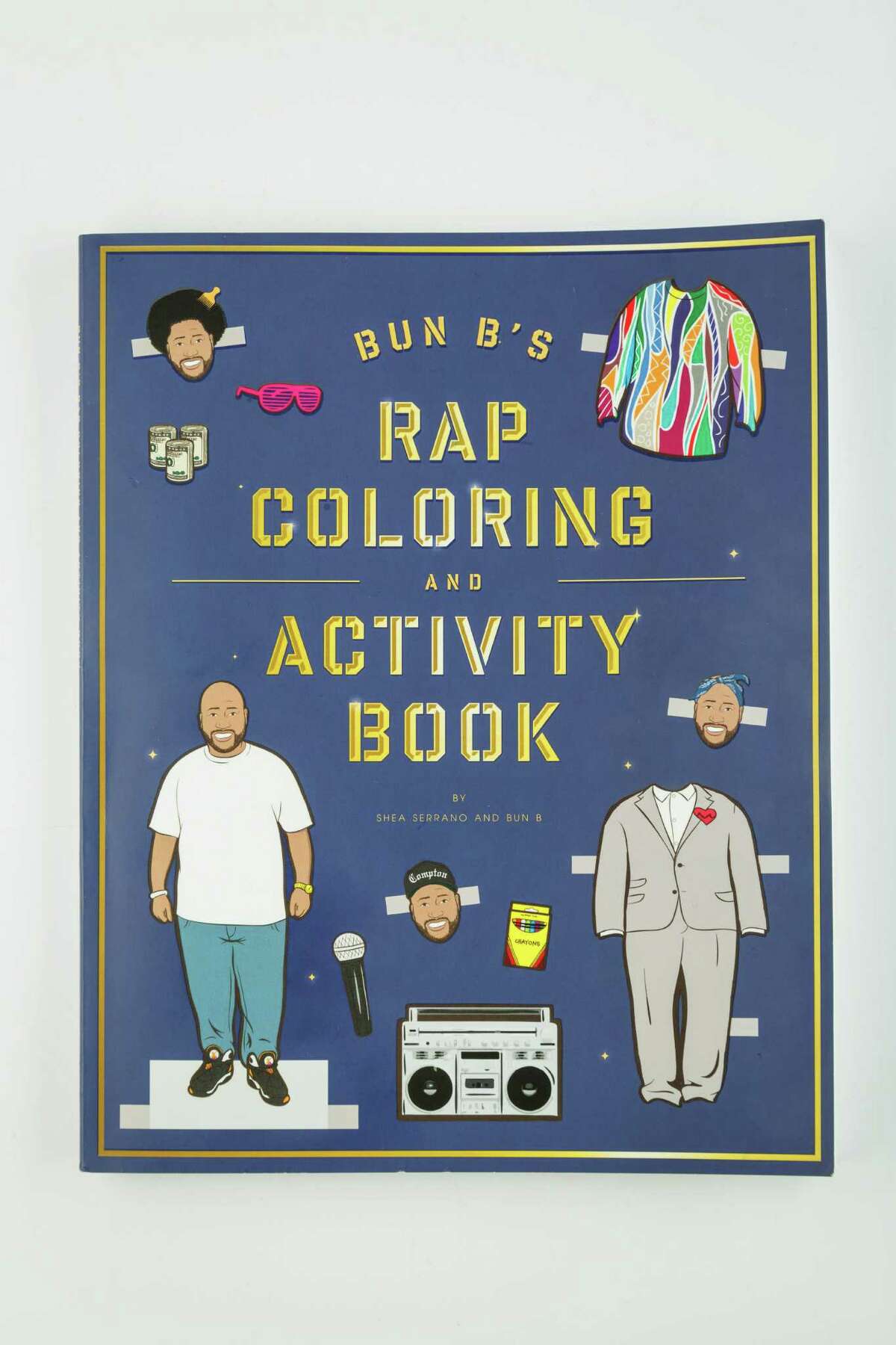 Houston Rapper Bun B lends his name, knowledge and his face to "Bun B's Rap Coloring and Activity Book," drawn by Shea Serrano