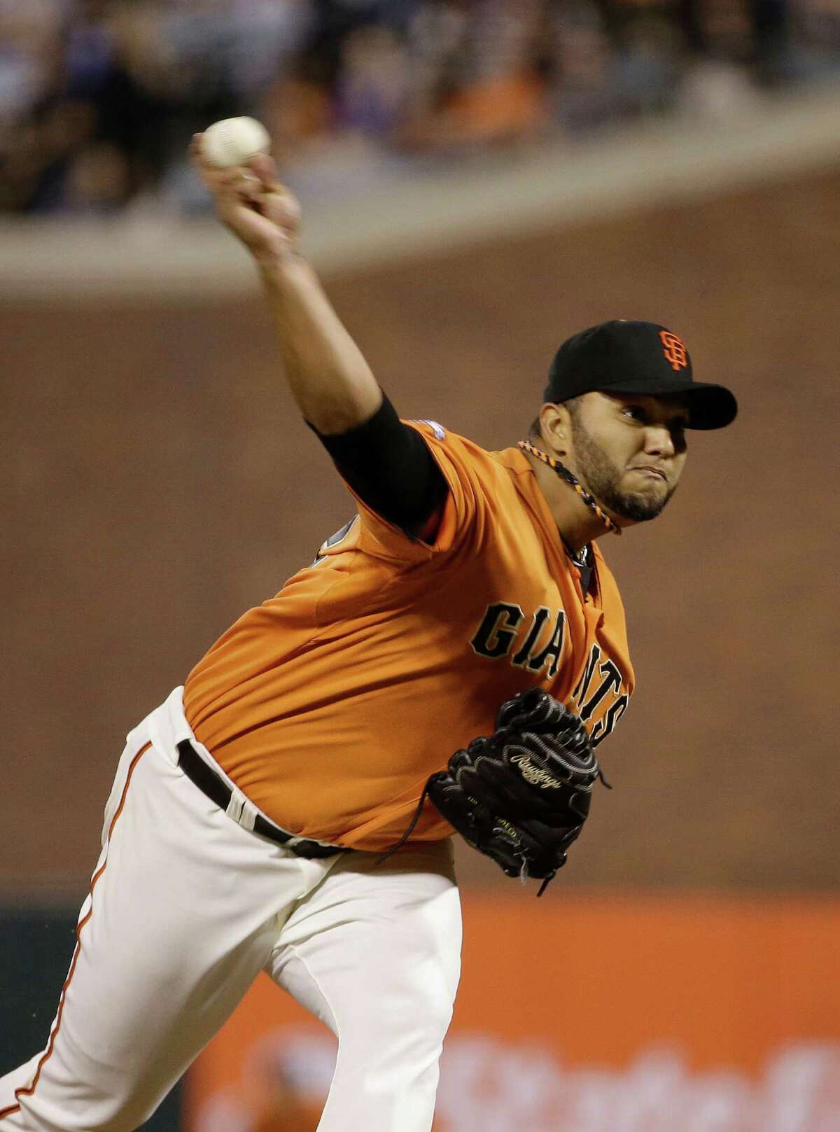 San Francisco's Yusmeiro Petit came within one out of becoming the 24th pitcher to toss a perfect game.