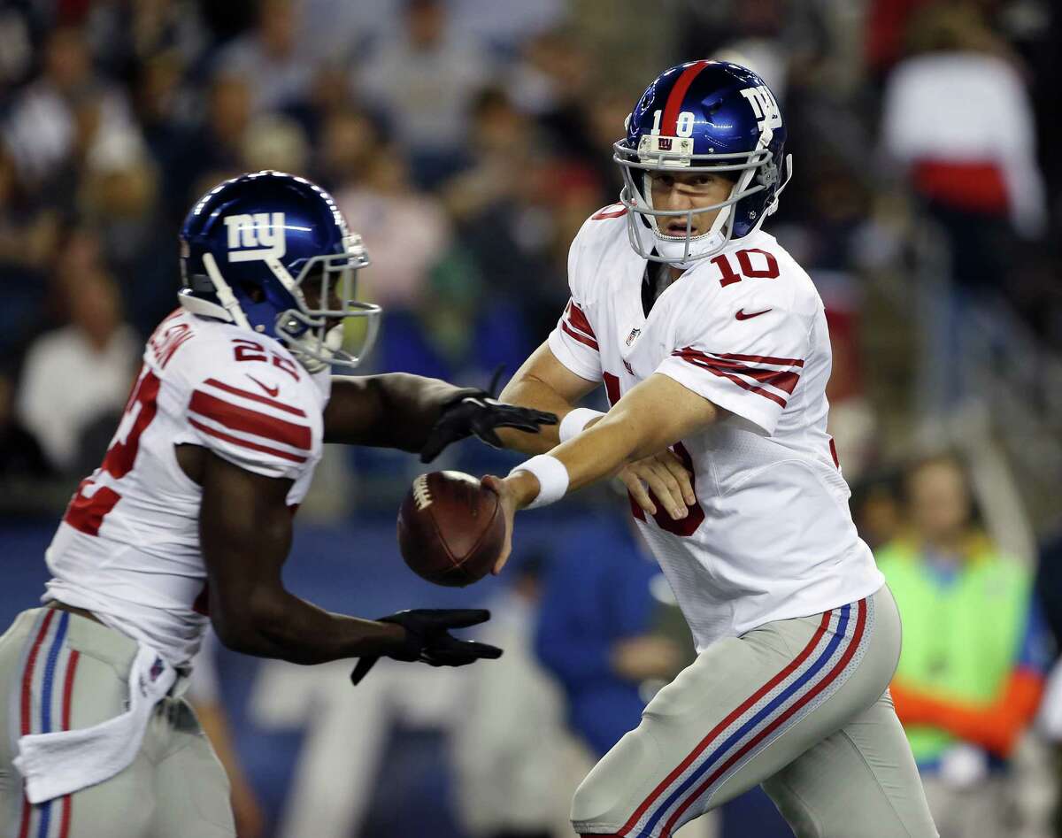 Giants' Eli Manning getting comfortable with offense