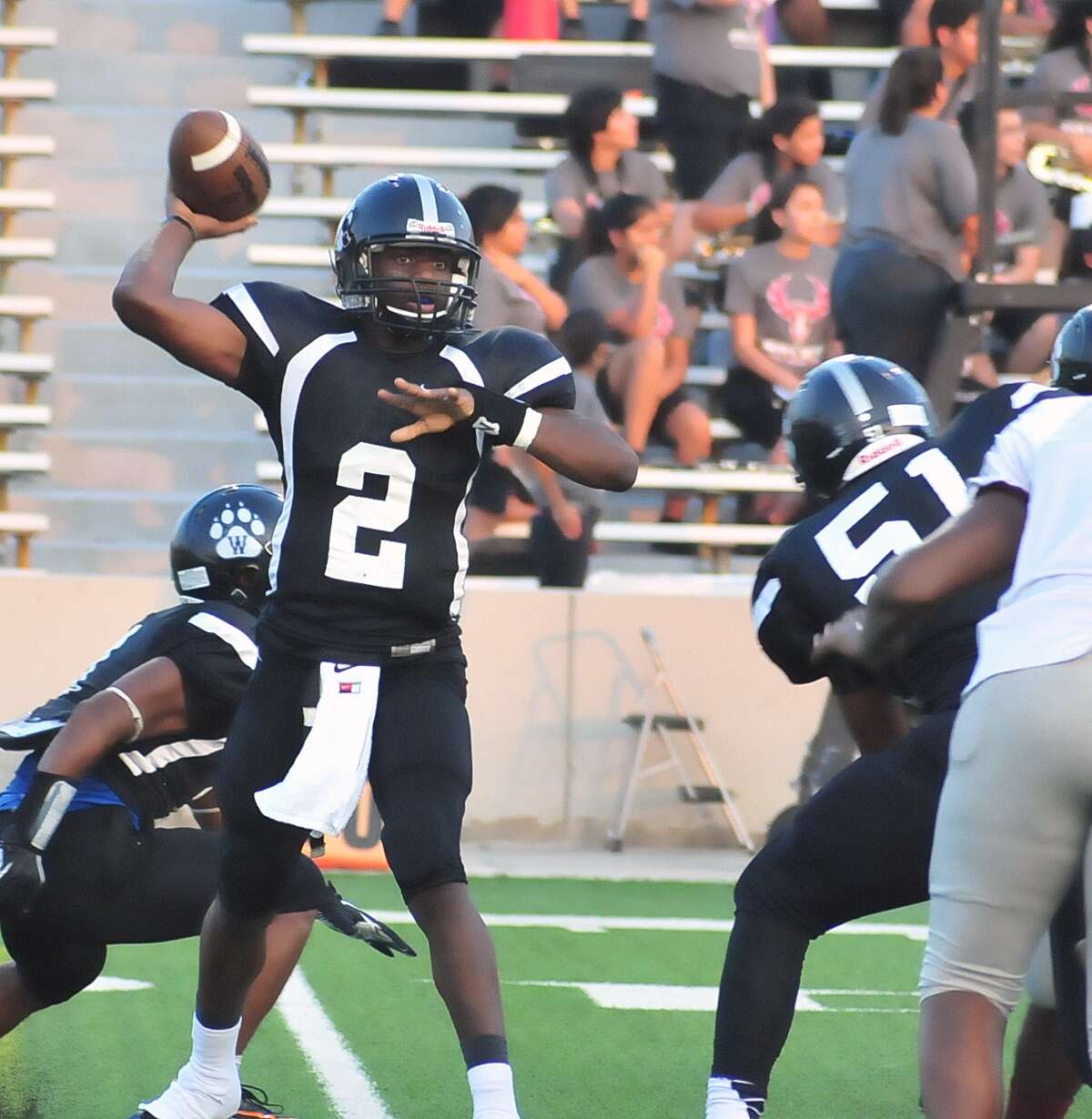 Westside football team rides highscoring offense to 20 start