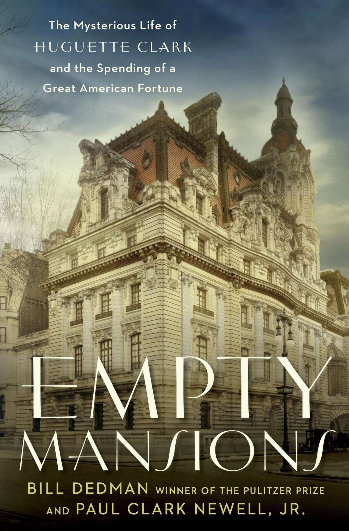 The cover of the book, Empty Mansions: The Mysterious Life of Huguette Clark and the Spending of a Great American Fortune by Bill Dedman and Paul Clark Newell, Jr.