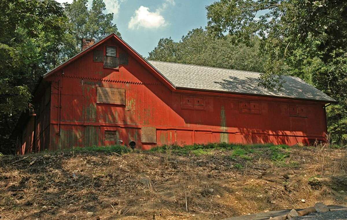The red barn on Merribrook Lane in Stamford as captured through the lens of photographer, Bob Callahan.