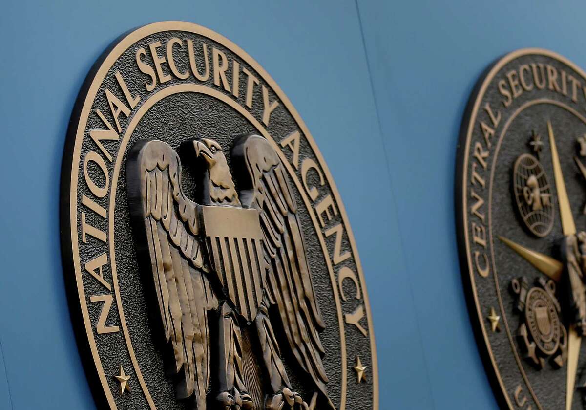 A sign stands outside the National Security Administration (NSA) campus on Thursday, June 6, 2013, in Fort Meade, Md. The Obama administration on Thursday defended the National Security Agency's need to collect telephone records of U.S. citizens, calling such information "a critical tool in protecting the nation from terrorist threats." (AP Photo/Patrick Semansky)