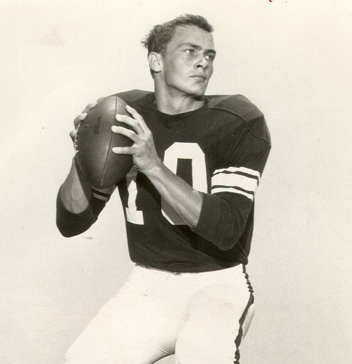 Texas A&M quarterback Edd Hargett's 70-yard pass to Bob Long secured a win over Texas and the 1967 SWC title.