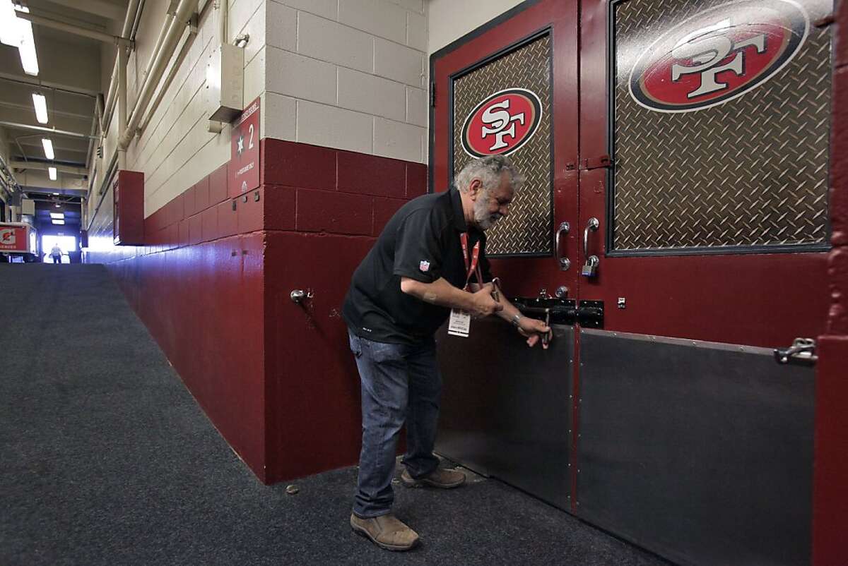 Candlestick locker room manager keeps order