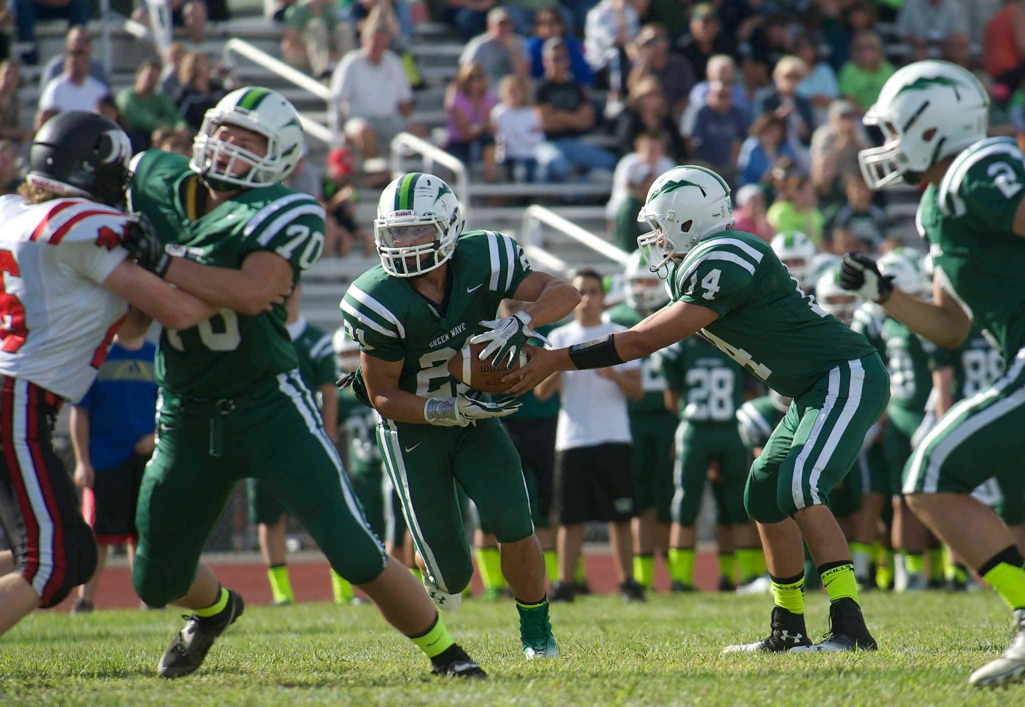 Masuk dominates New Milford 71-34