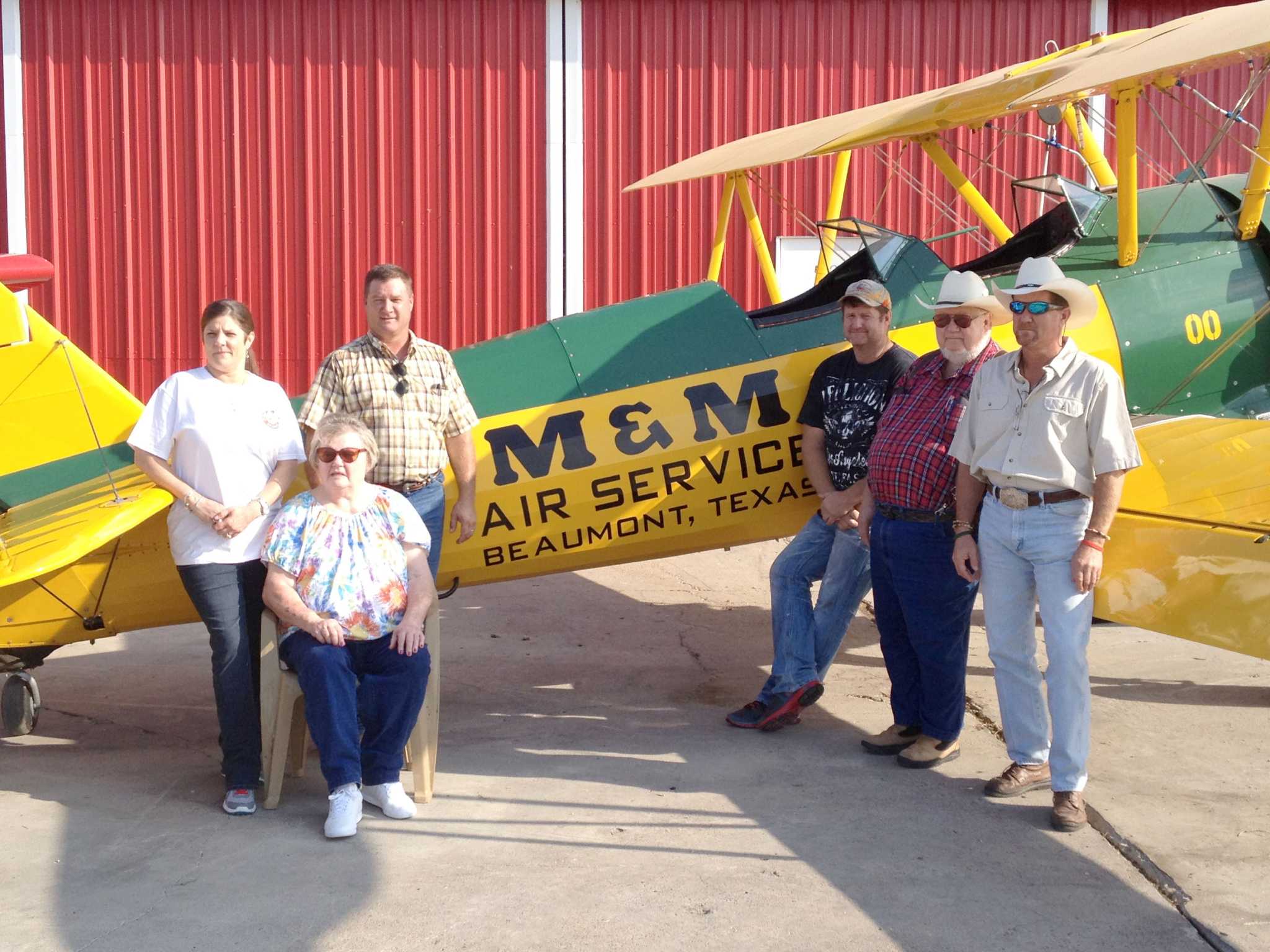 Aviation business began seeding fields in SE Texas in 1946