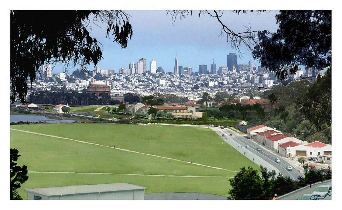 Ideal spot for Lucas' art not far, far away