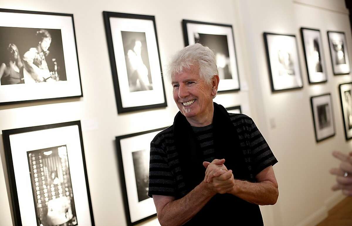 Rock and Roll Hall of Famer Graham Nash just opened a show of his photography and paintings at the San Francisco Art Exchange in San Francisco, Calif., Friday, August 23, 2013.