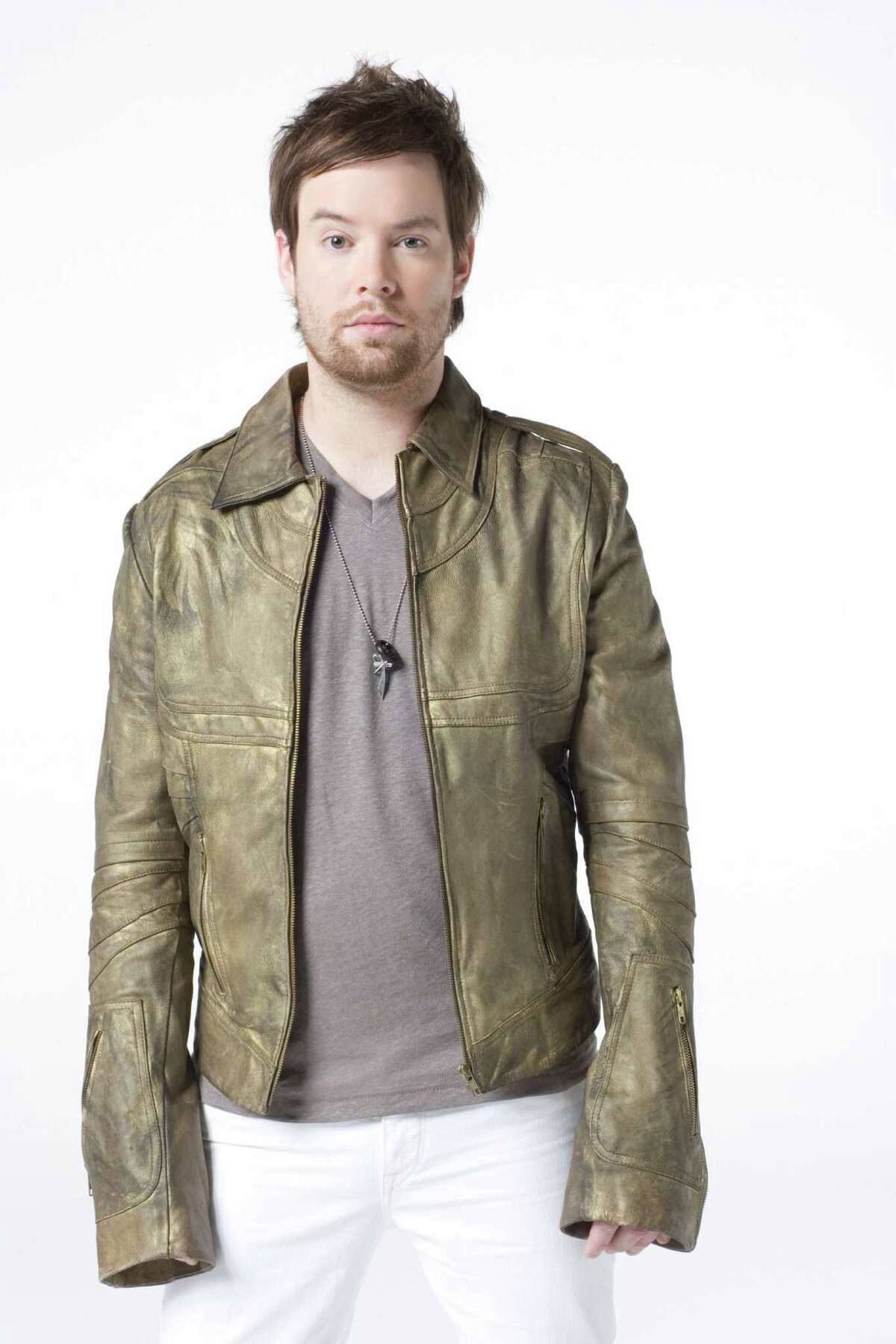 American Idol winner David Cook was born in Houston but doesn't remember the city very well. He's hoping to reconnect with his roots during a local stop on the Idols tour. He grew up in Blue Springs, MO. Photo courtesy of 19 Entertainment