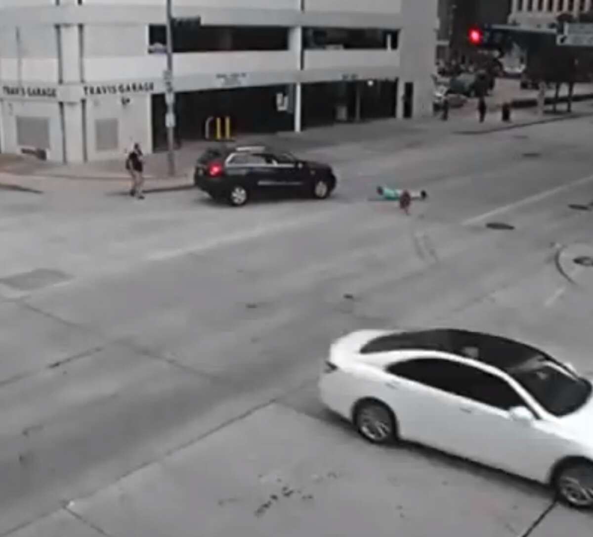 Attorney struck by HPD chief's SUV sues