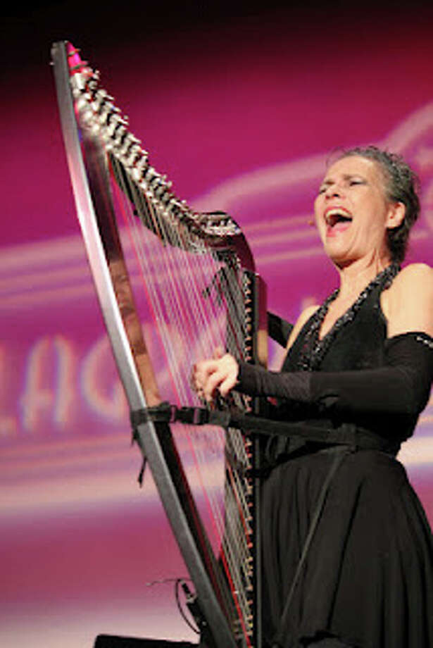 Electric harpist headed to Newtown NewsTimes