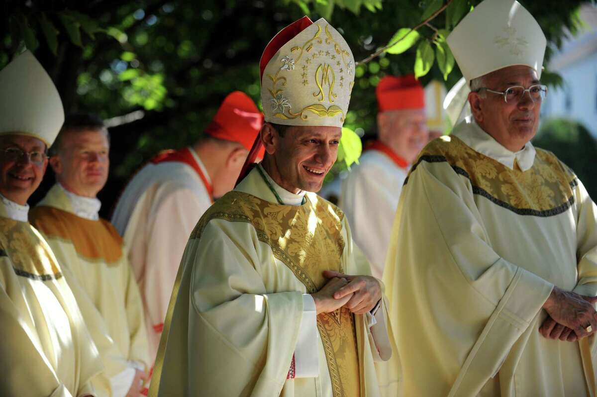 Caggiano installed as bishop of area Catholic diocese