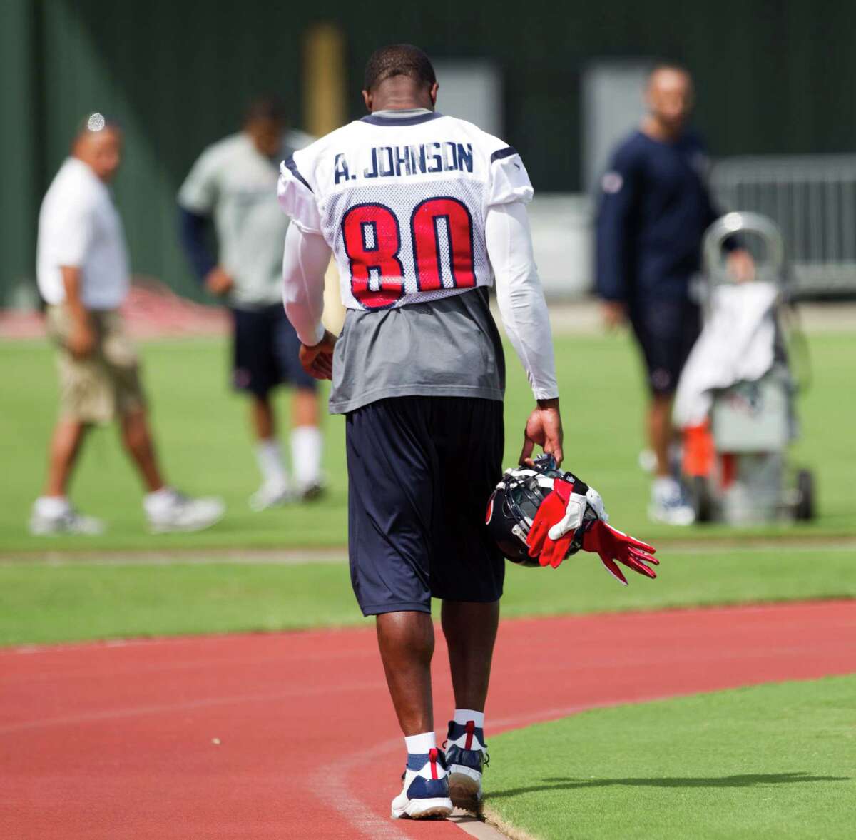 Andre Johnson's frustration with Texans growing