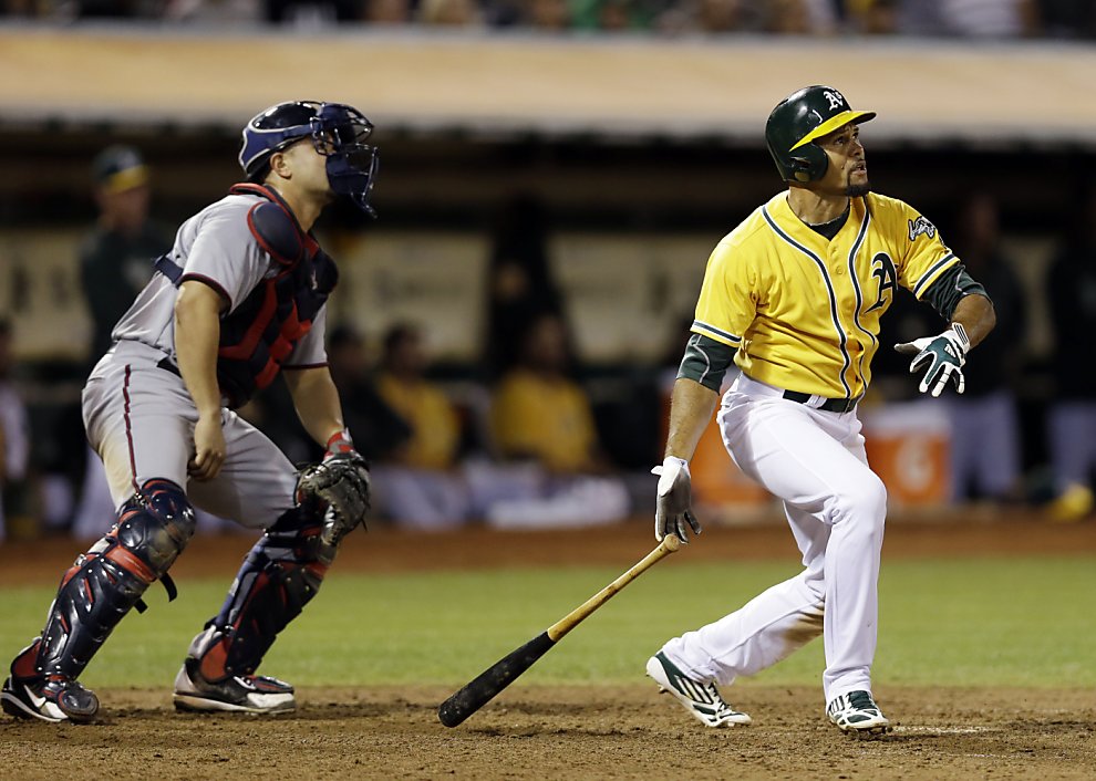 Crisp's homer gives A's victory