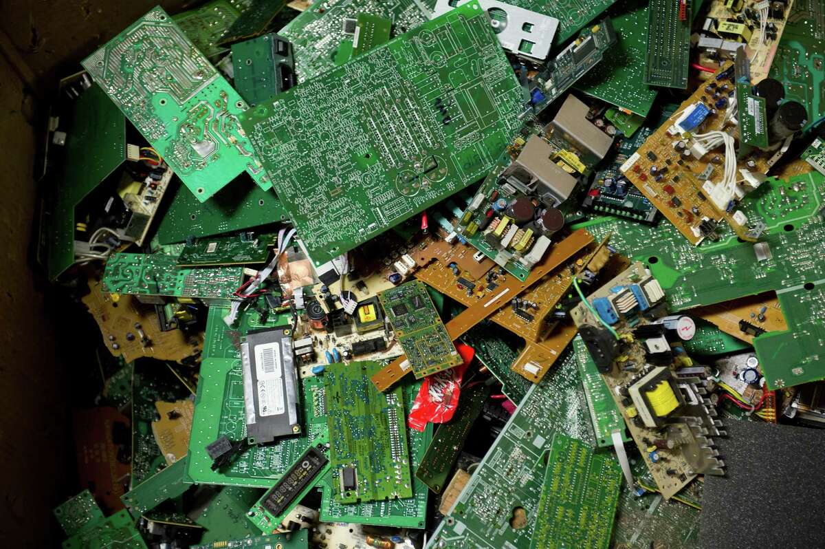 Pile Of Computer Parts