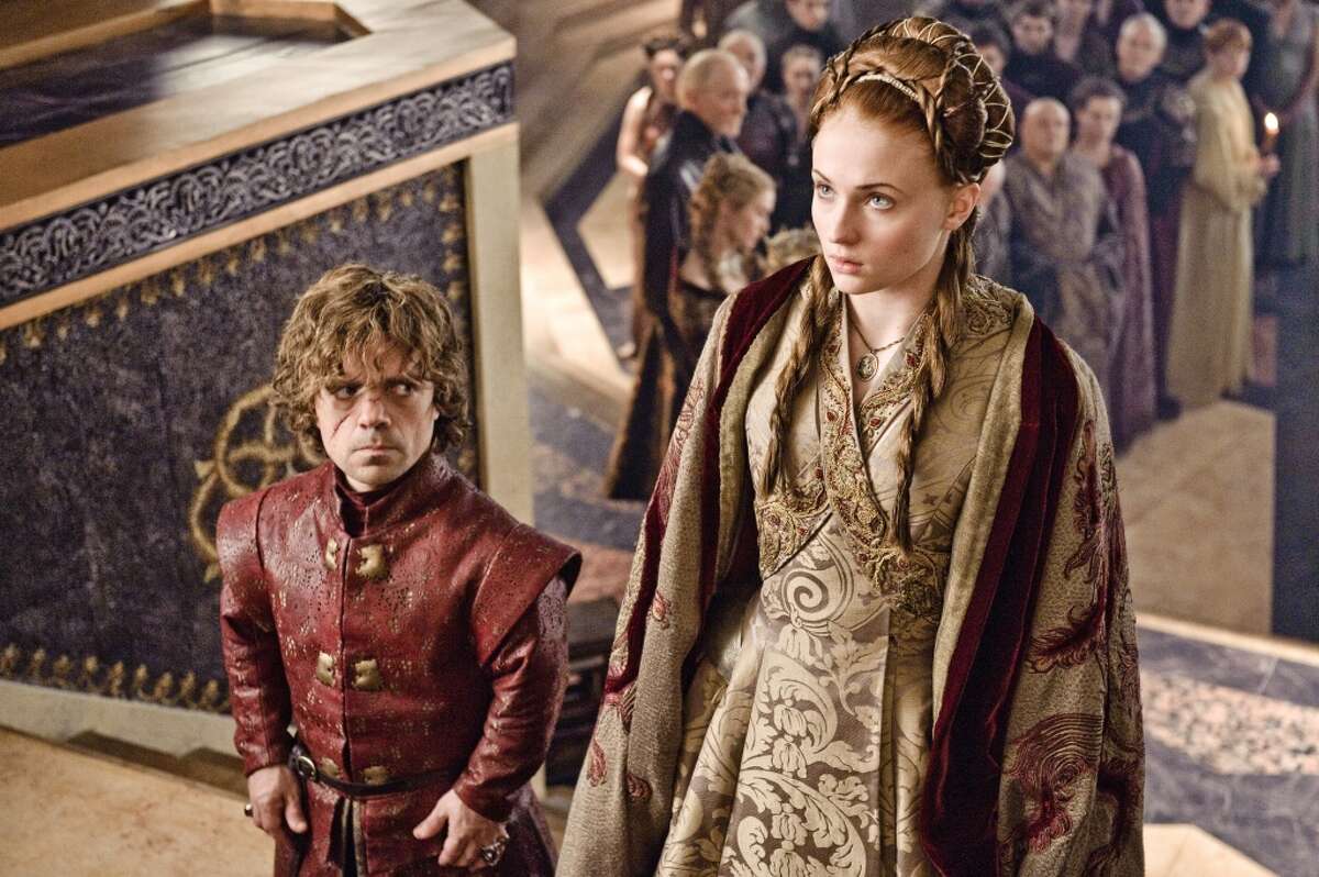 Tyrion Lannister: His strained relationships with father Tywin and sister Cersei means he is also running short on family. He was also forced into an arranged marriage with Sansa Stark (right), which neither was eager to consummate.