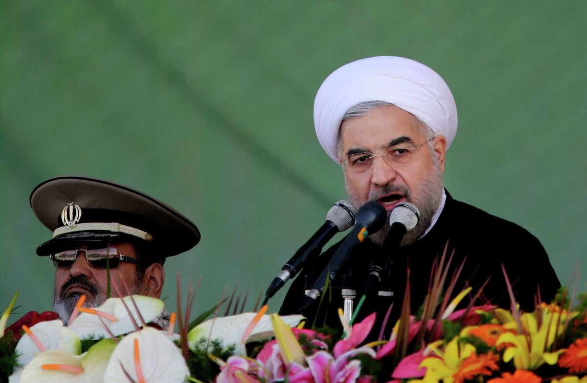 Iran's President Hassan Rouhani is willing to begin negotiations over an end to his nation's nuclear program because the combination of sanctions and severe environmental woes will knock Iran to its knees.