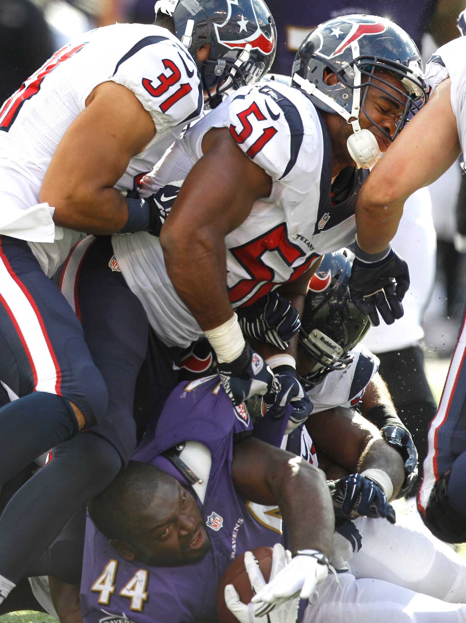 Texans vs. Bears: LB Darryl Sharpton cleared for return - SB