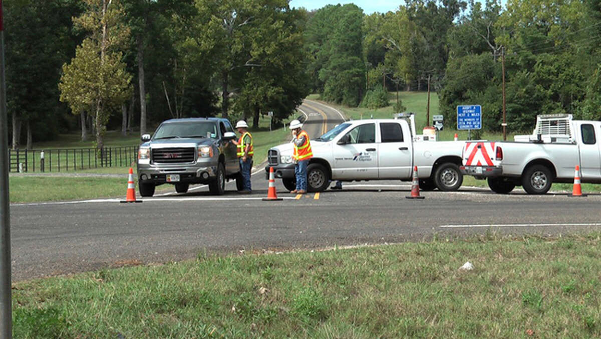 The 911 call came in about 11:20 a.m. Monday and directed authorities to the scene off FM 2929 at Four Notch Road, Montgomery County Police Reporter says in a story on its website.