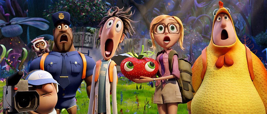 strawberry from cloudy with achance of meatballs 2 stuffed animal