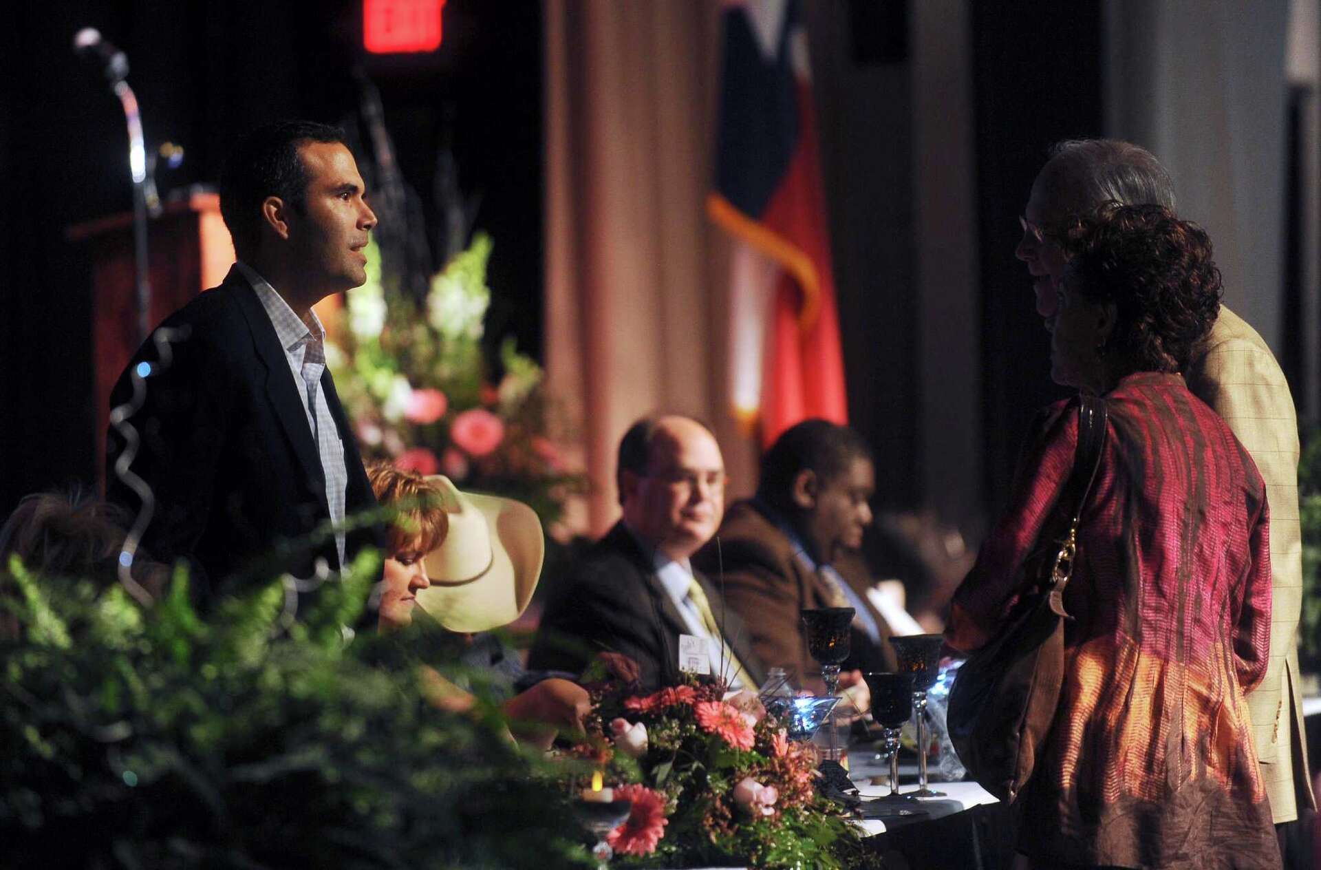 George P. Bush brings land commissioner campaign to South Texas