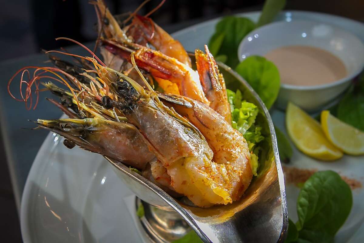 The Boat of Prawns at The Cavalier in San Francisco, Calif., is seen on Thursday, September 19th, 2013.
