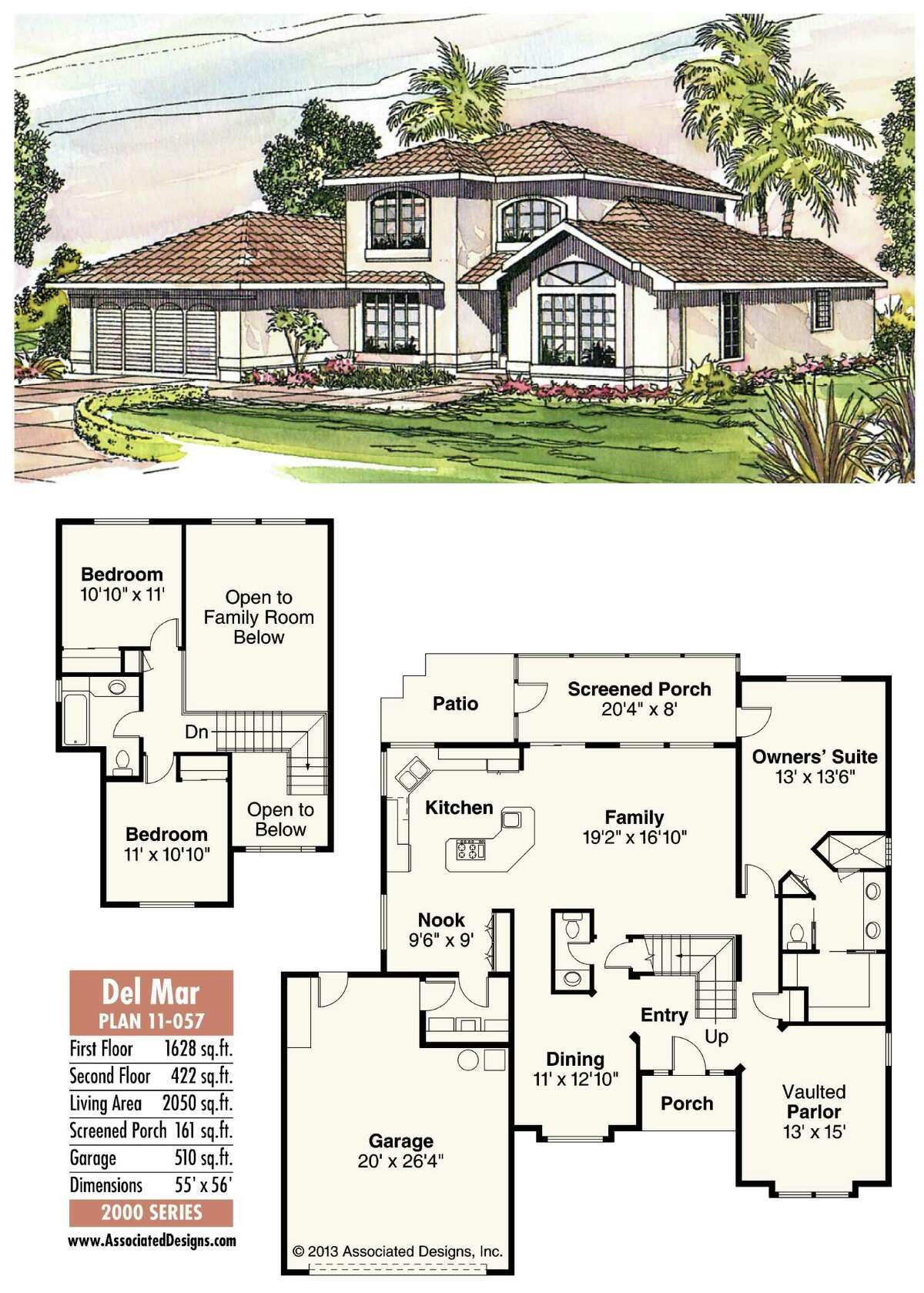 House Plans: Del Mar is bright and spacious