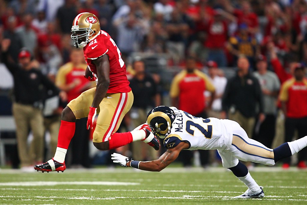 Colin Kaepernick, Frank Gore lead 49ers past Rams, 35-11 - Los Angeles Times