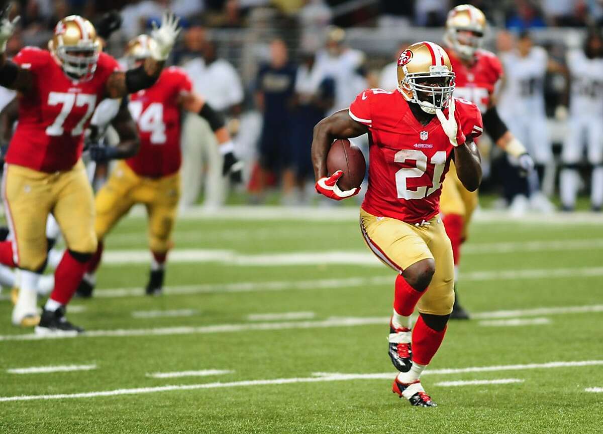 Photo: San Francisco 49ers vs St. Louis Rams football - 