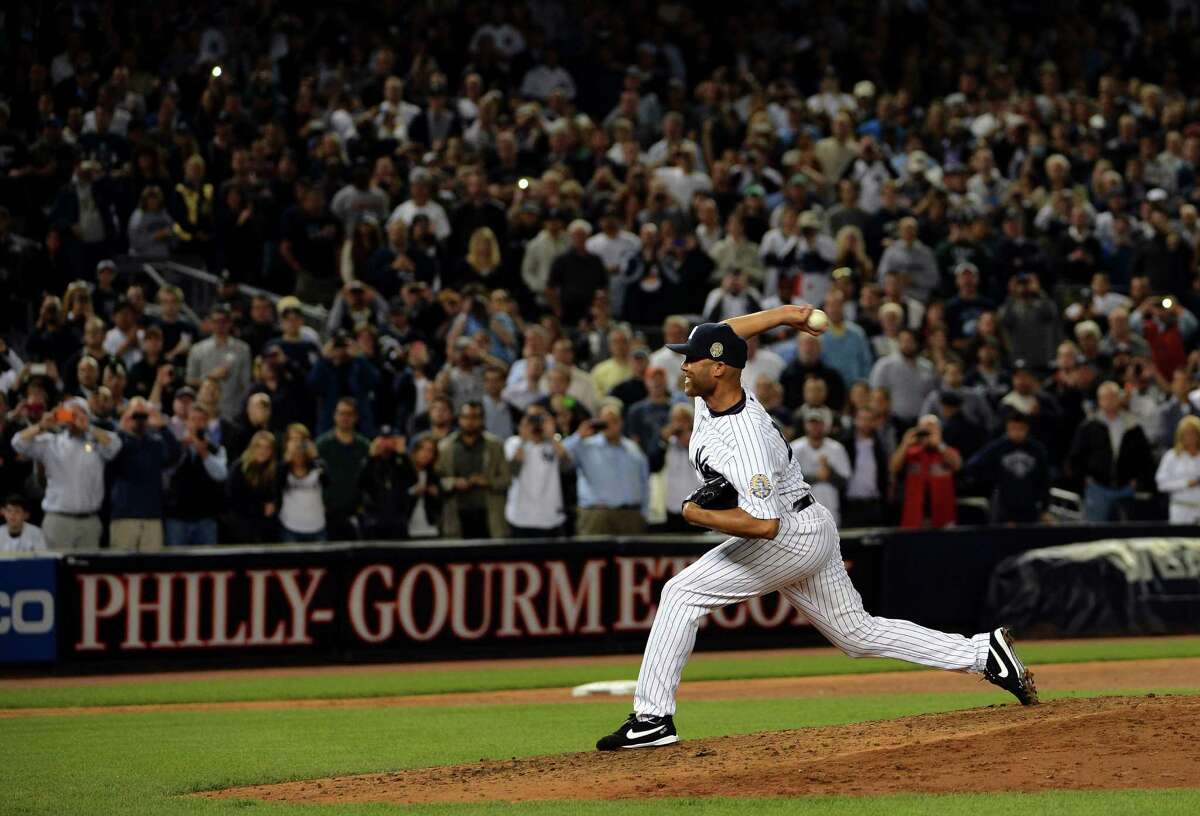 VIDEO: Yankees Great Mariano Rivera Bids A Tearful Goodbye : The