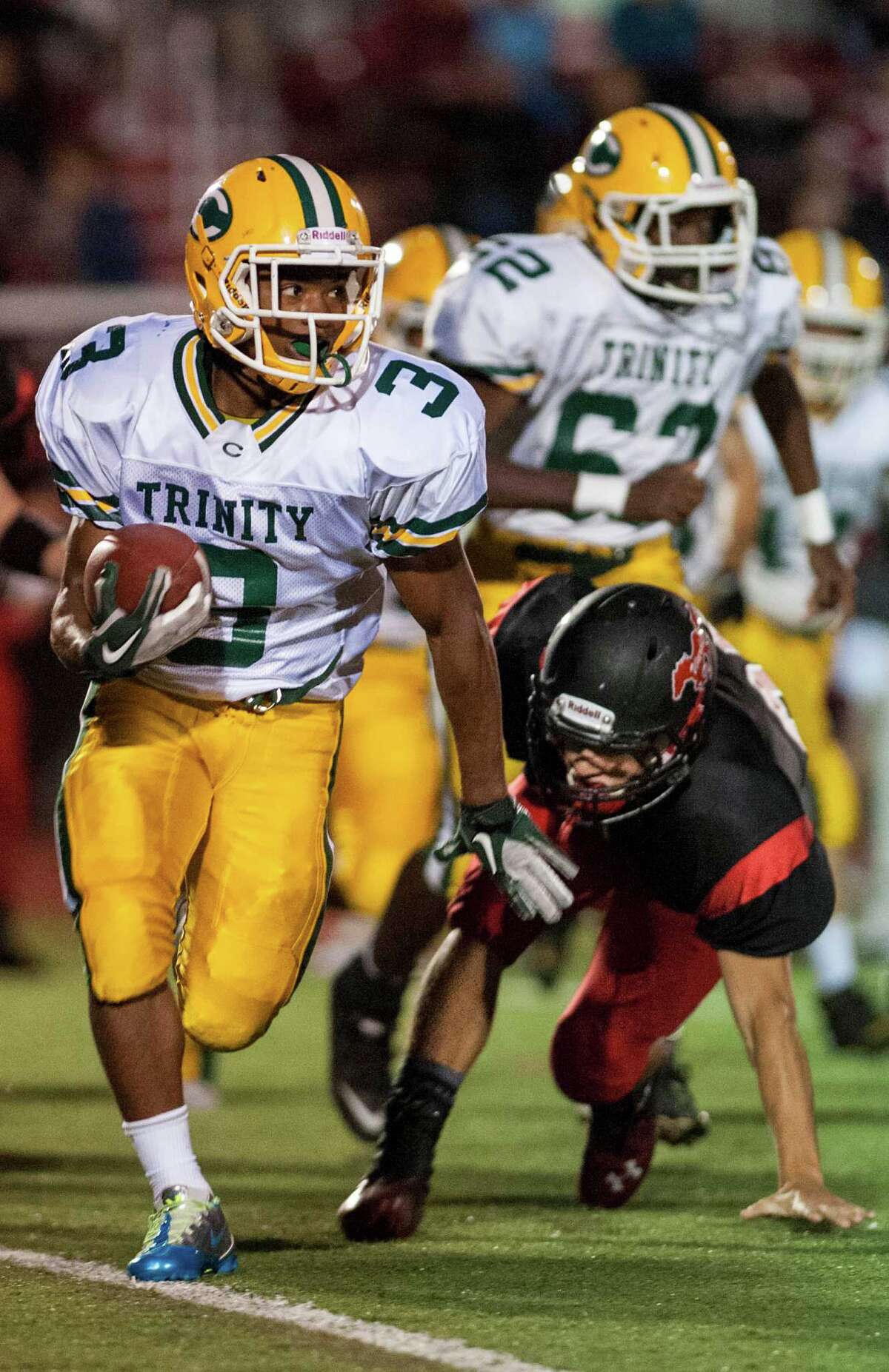 Warde holds off Trinity Catholic