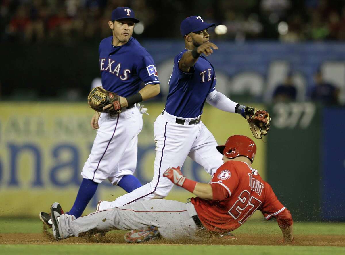 Shortstop Elvis Andrus has ascended to leader in Texas