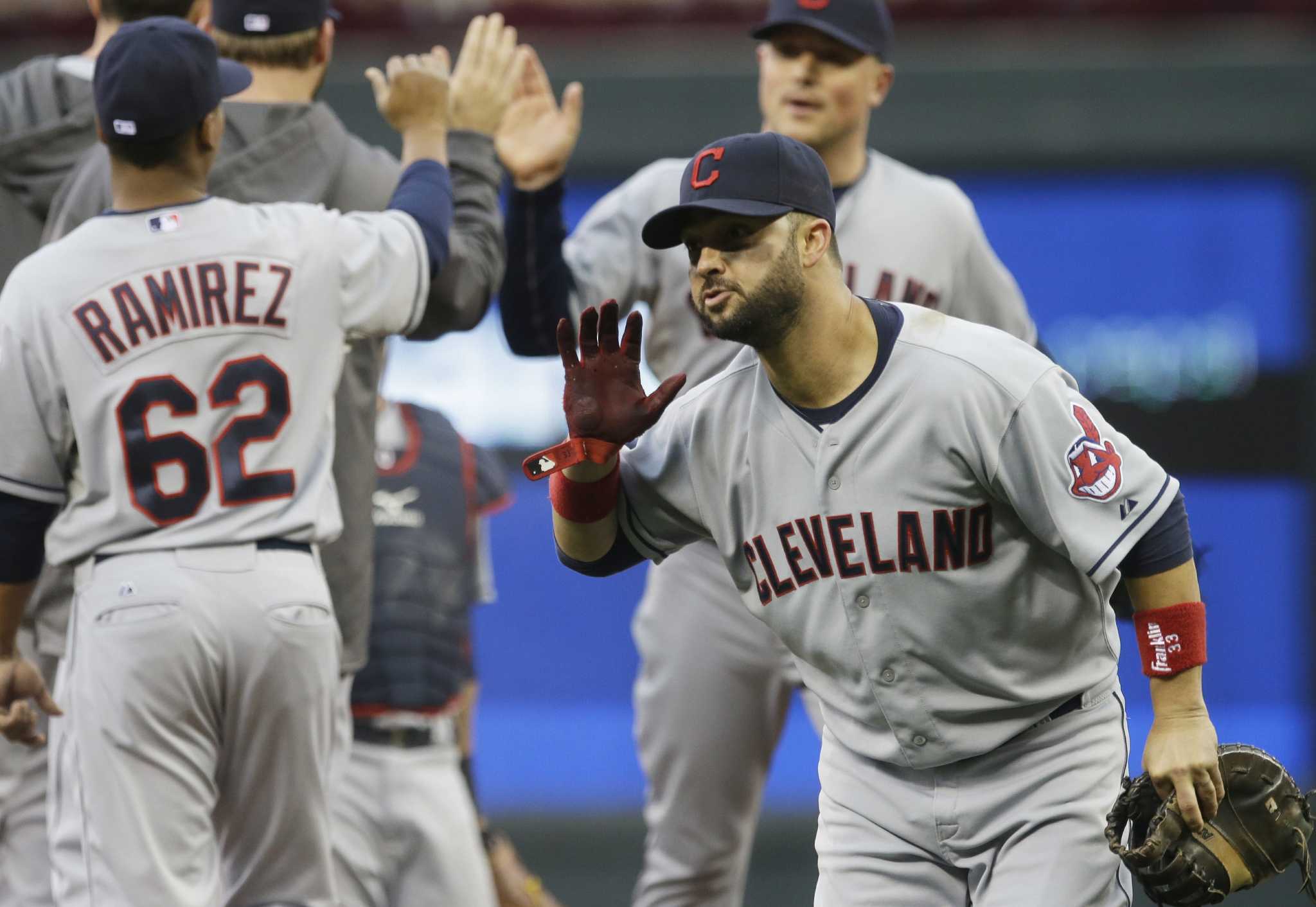 Cleveland opens lead in AL wildcard race