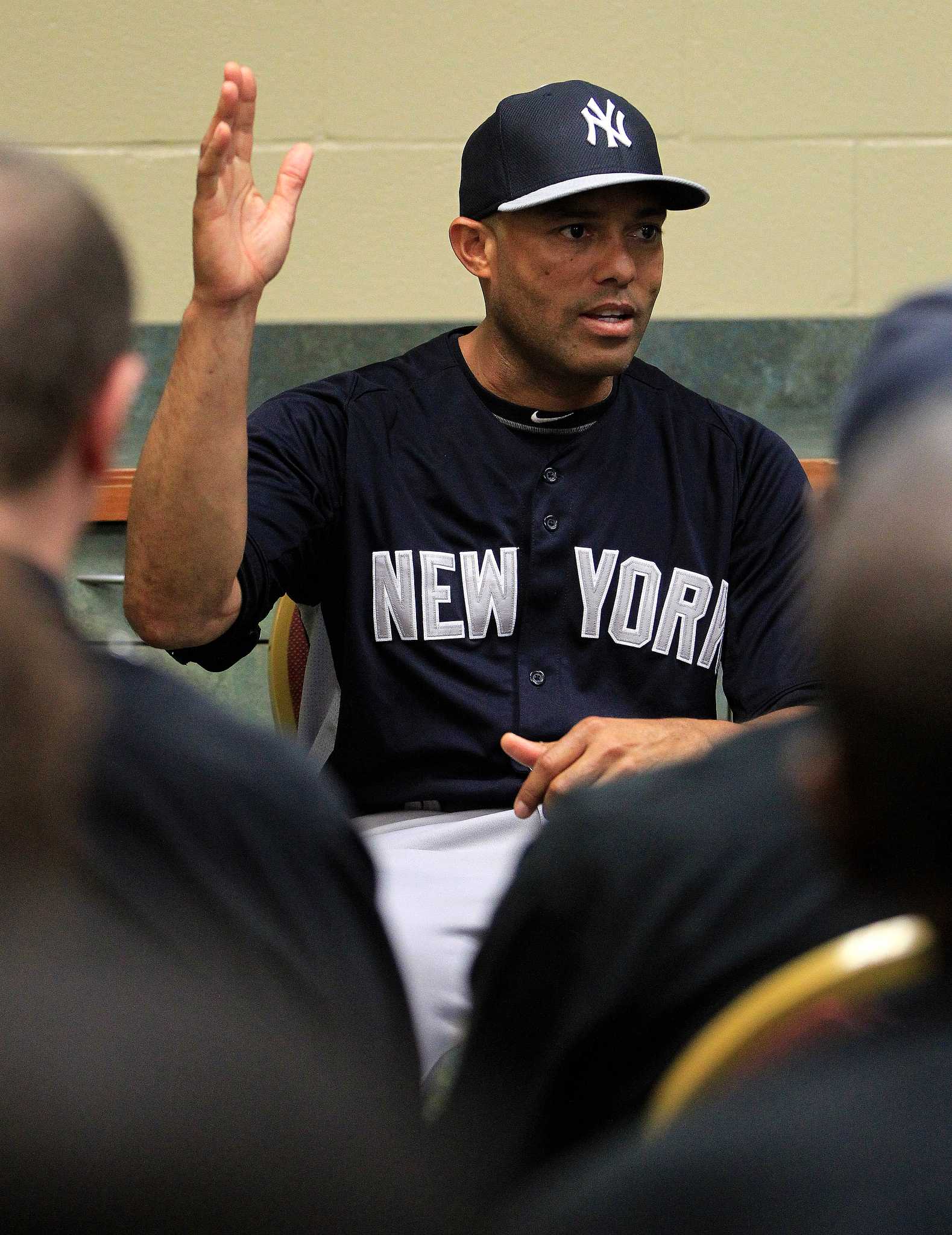 Mariano Rivera apologizes to Houston Astros fans for not pitching - Los  Angeles Times