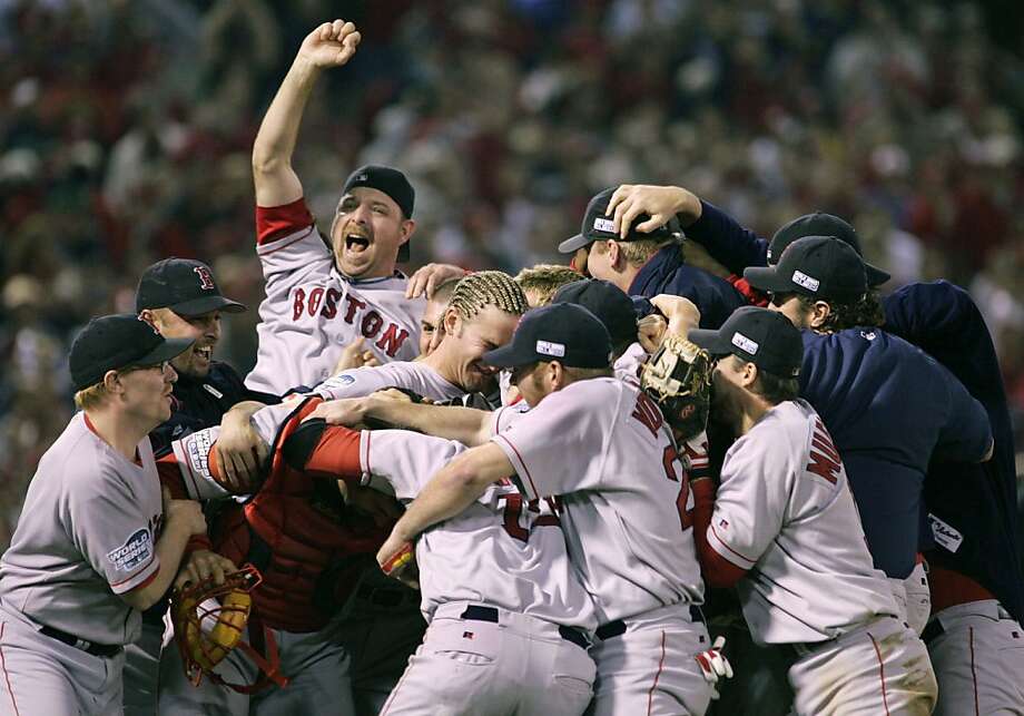 1. The 2004 Boston Red Sox set the standard for comebacks. They broke curses, made famous bloody socks and, best of all, defeated the high-and-mighty Yankees. Boston fans may be their own kind of insufferable, but nearly all of baseball cheered for them when they became the only team in MLB history to win a best-of-seven series after going down 3-0.

GUYS, WE GOT THIS.  Photo: Mike Blake, REUTERS