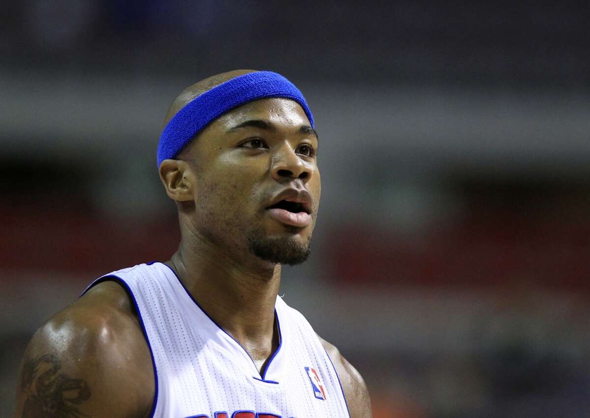 Corey Maggette, who played with the Detroit Pistons last season, is battling for the Spurs' 15th roster position.