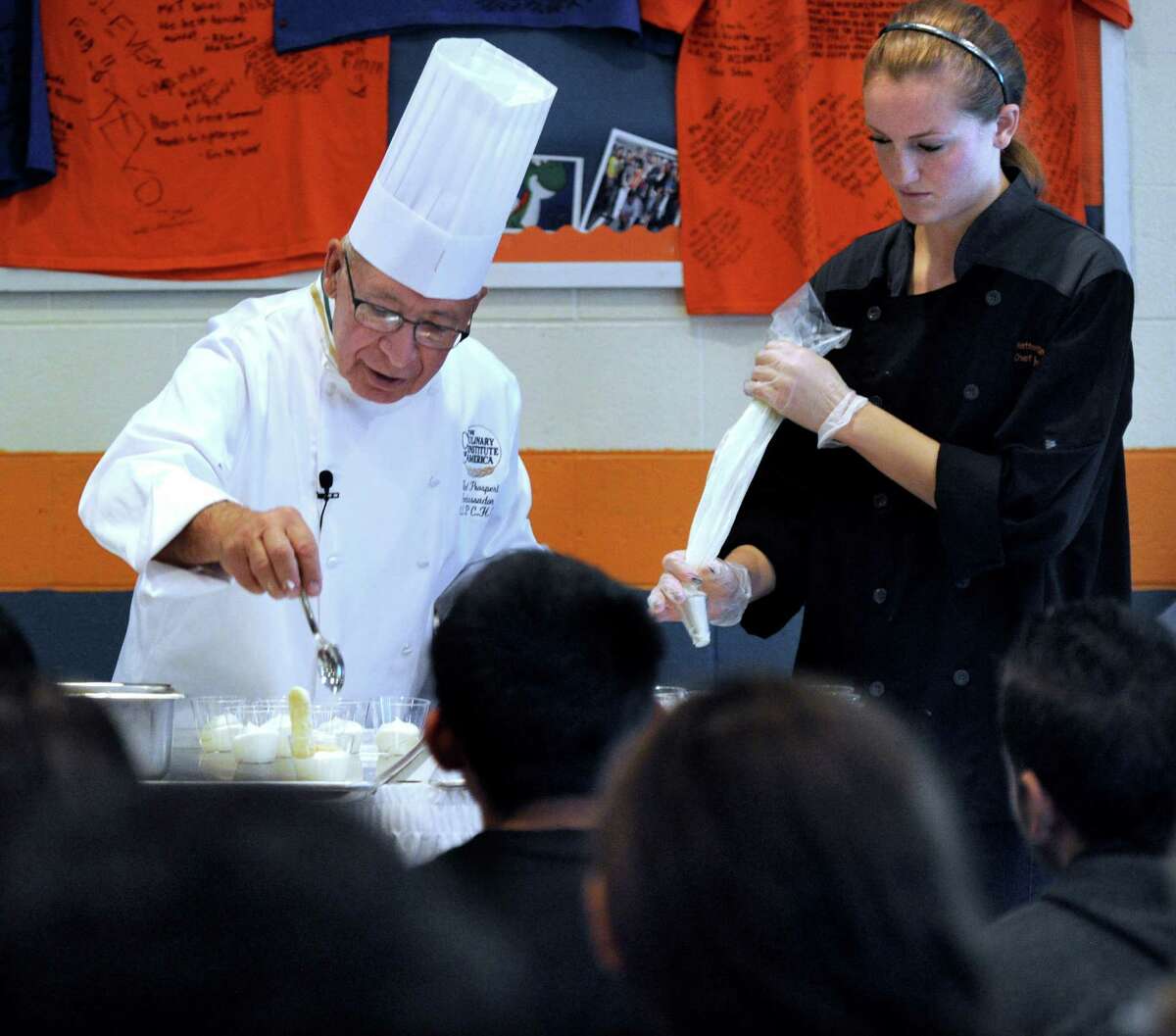 Danbury High students get lesson from top chef