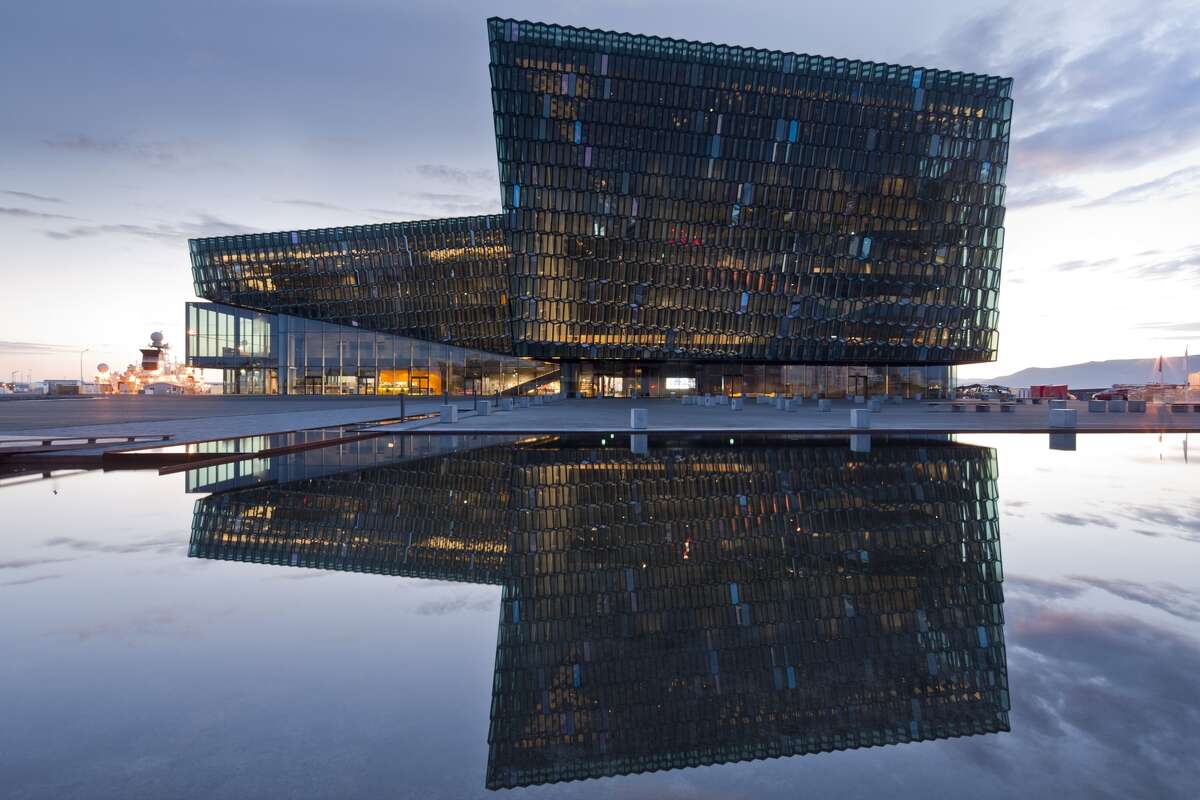 Harpa - Reykjavik Concert Hall and Conference , Reykjavik, Iceland. Batteriid Archtects. Henning Larsen Architects.