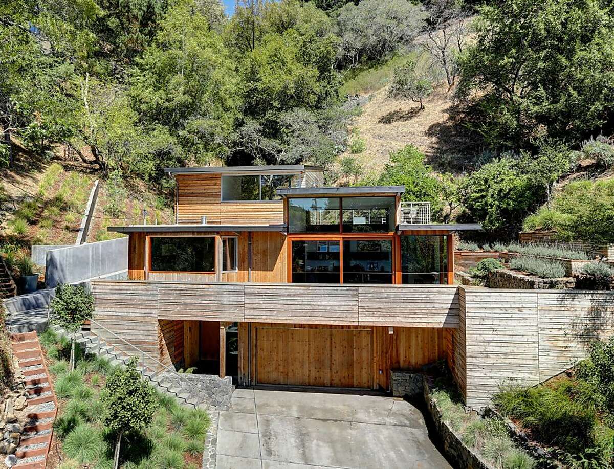 70 Bolsa Ave. is a $1.895 million modern home in Mill Valley.