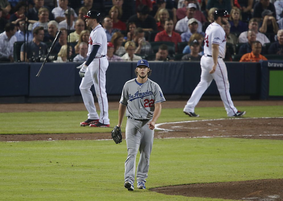 Kershaw's 12 Ks help L.A. dominate the Braves 6-1