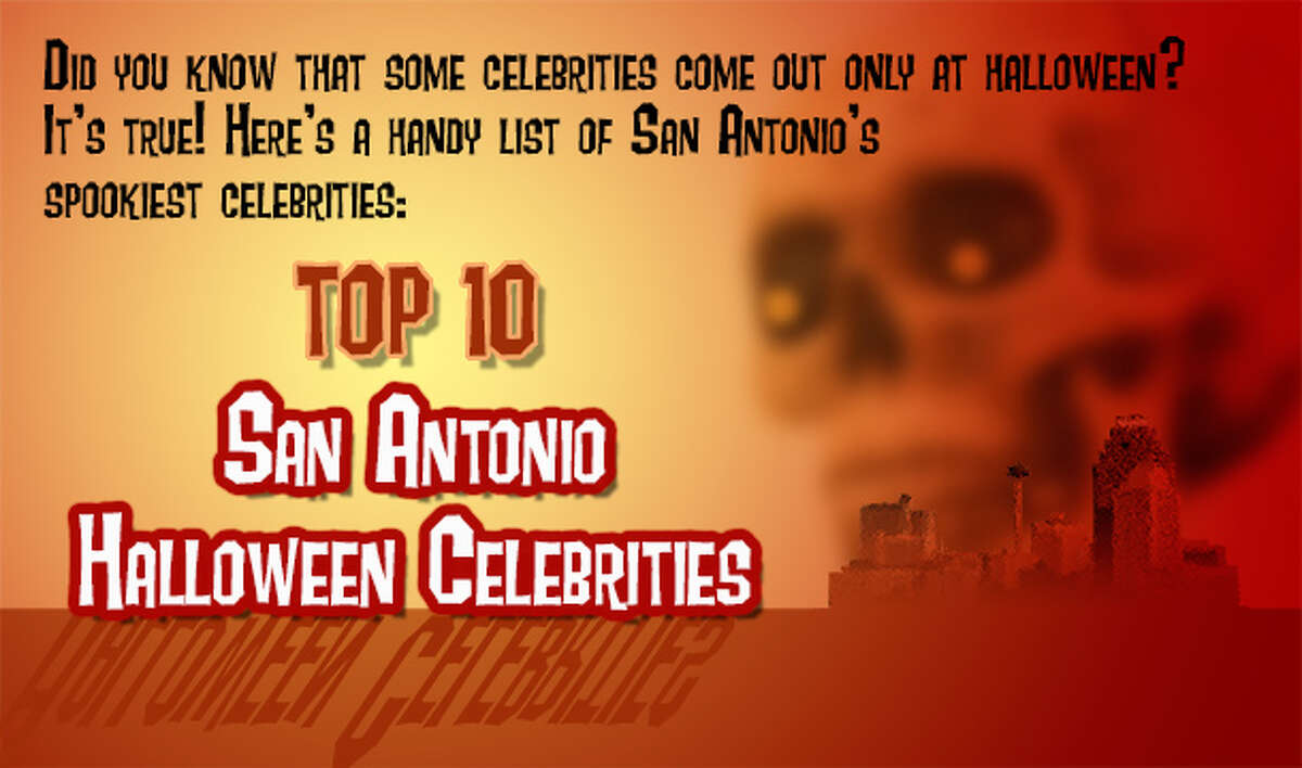 Did you know that some celebrities come out only at Halloween?