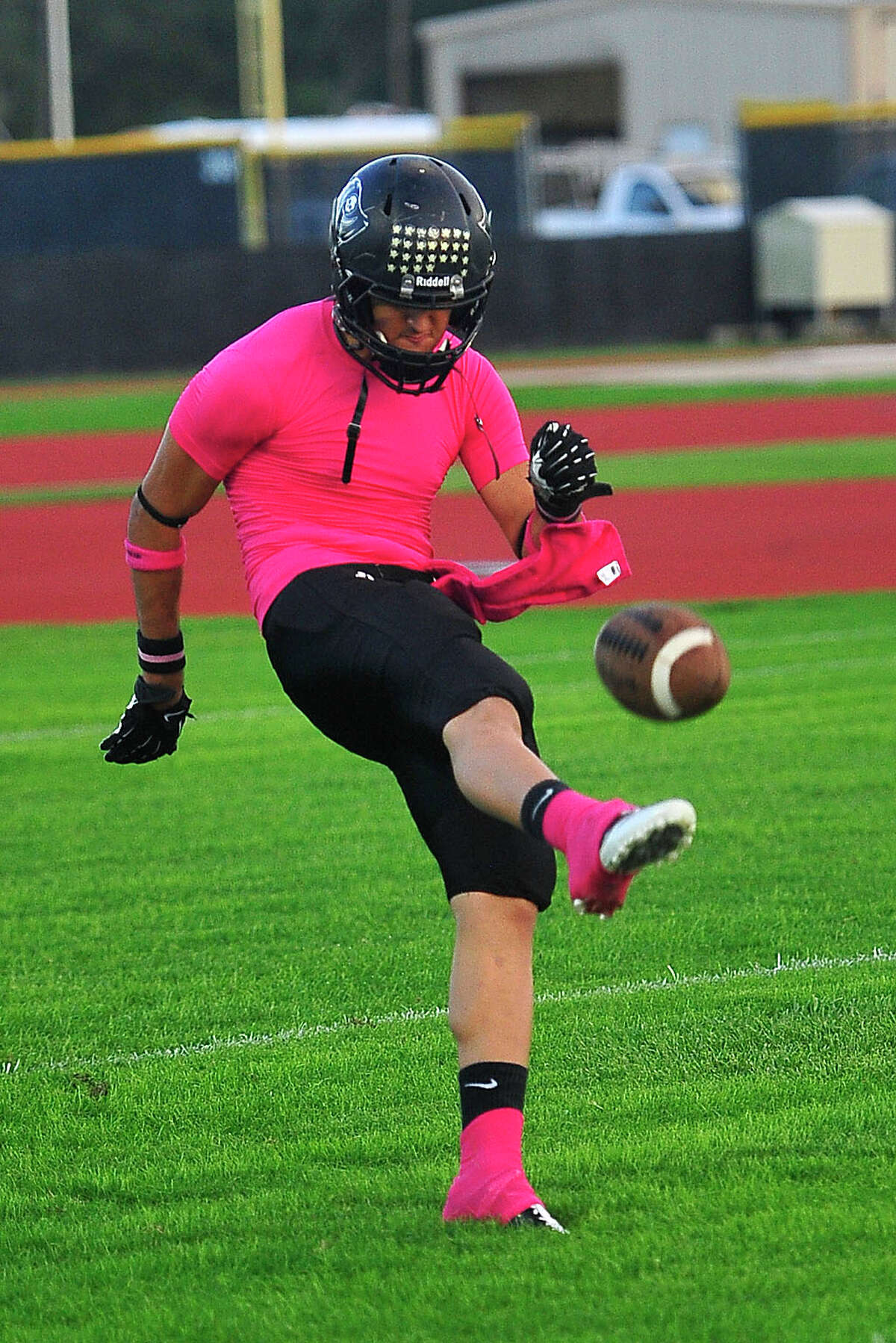 Pink gear for athletes is now cool to wear, also has significance