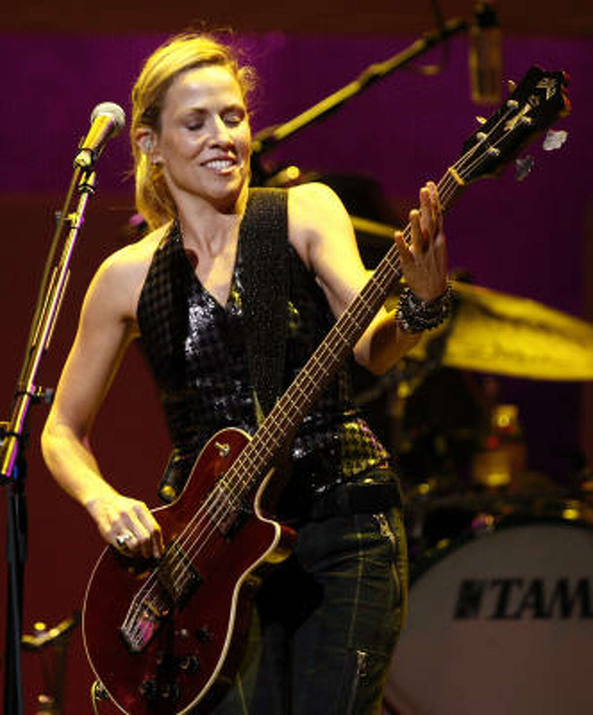 Singer Sheryl Crow was diagnosed in 2006, at the age of 44.