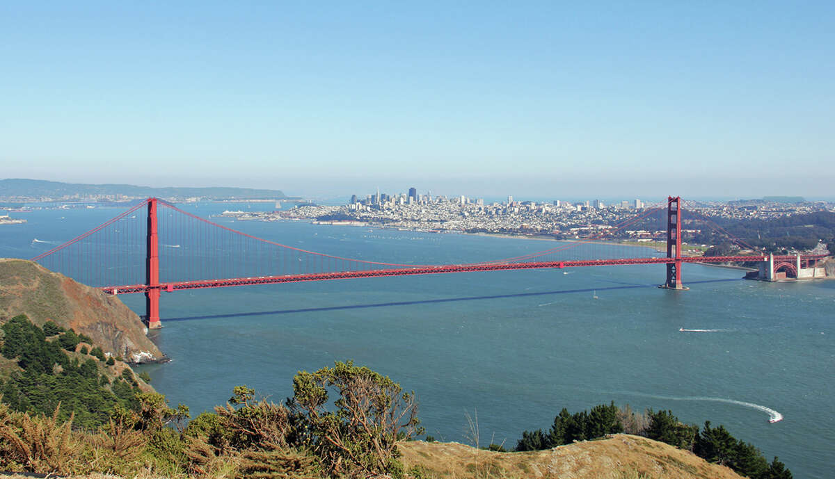 2. HAWK HILL.  For a bird's-eye view of the entire city, head over to Hawk Hill in the Marin Headlands.