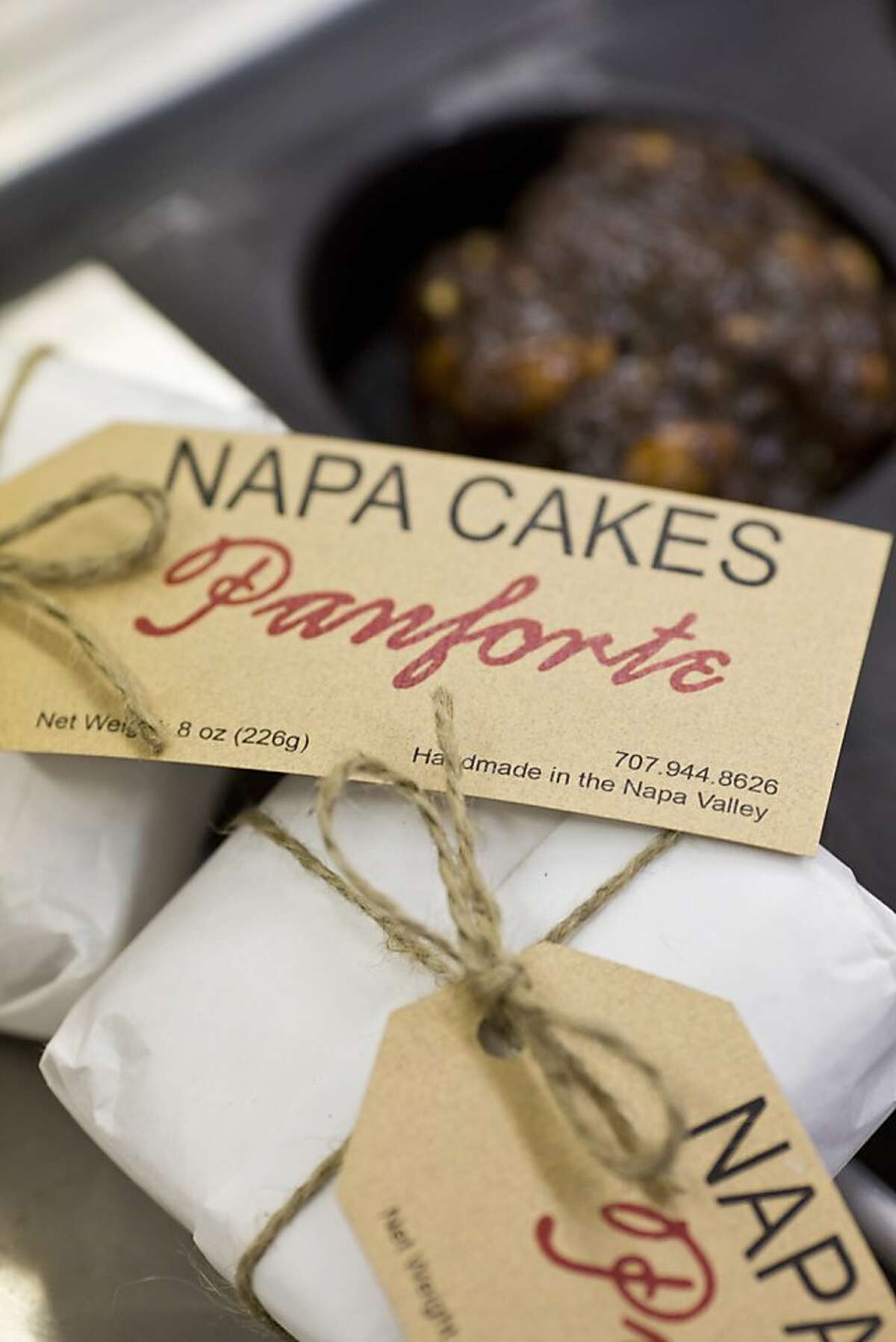 Napa Cakes Panforte, made by hand by Marjorie Caldwell, are available in stores like Bi-Rite markets and other boutique stores in Napa, Calif., Friday, October 4, 2013.