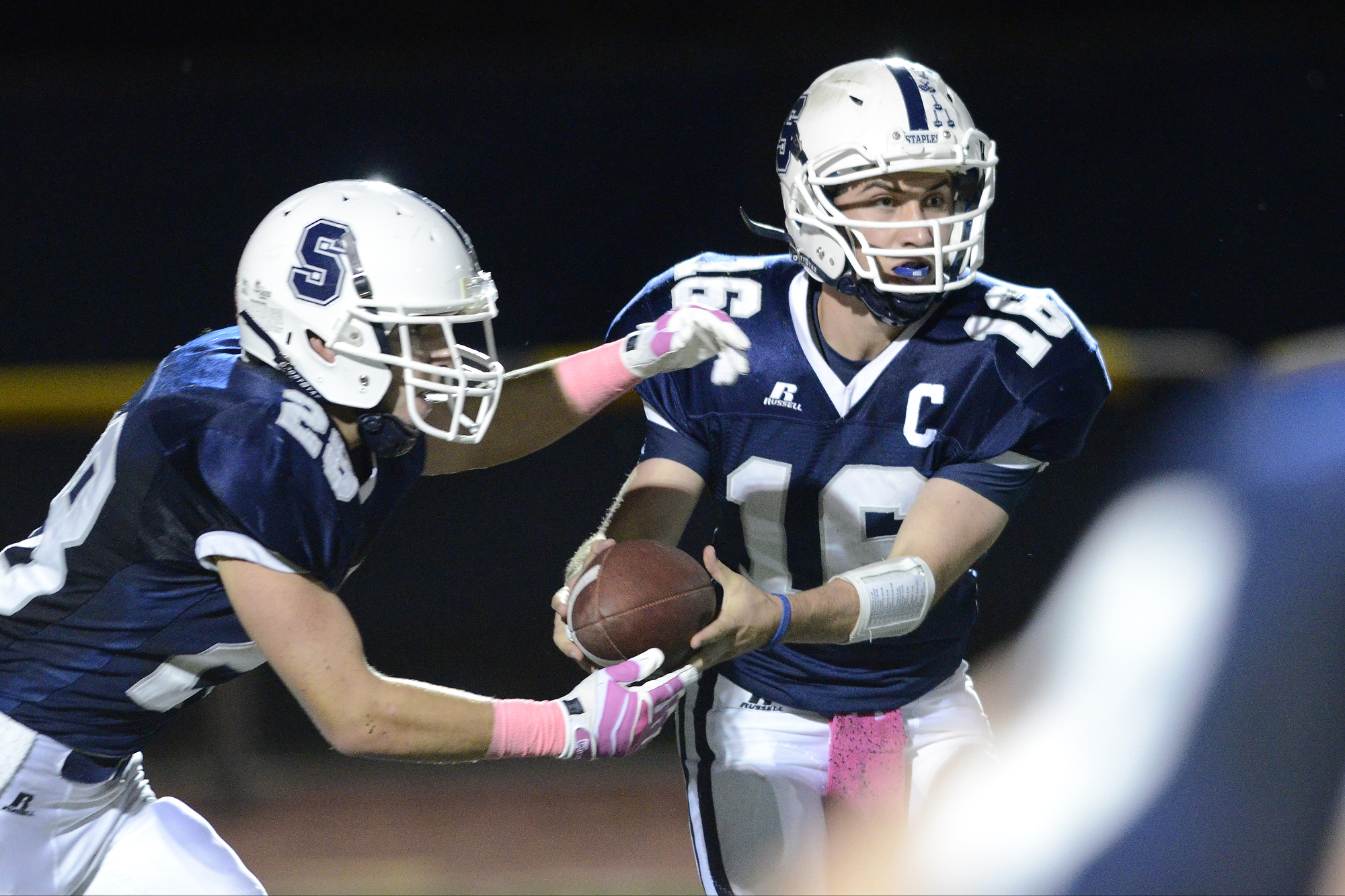 Greenwich defeated by FCIAC Thanksgiving football rival Staples